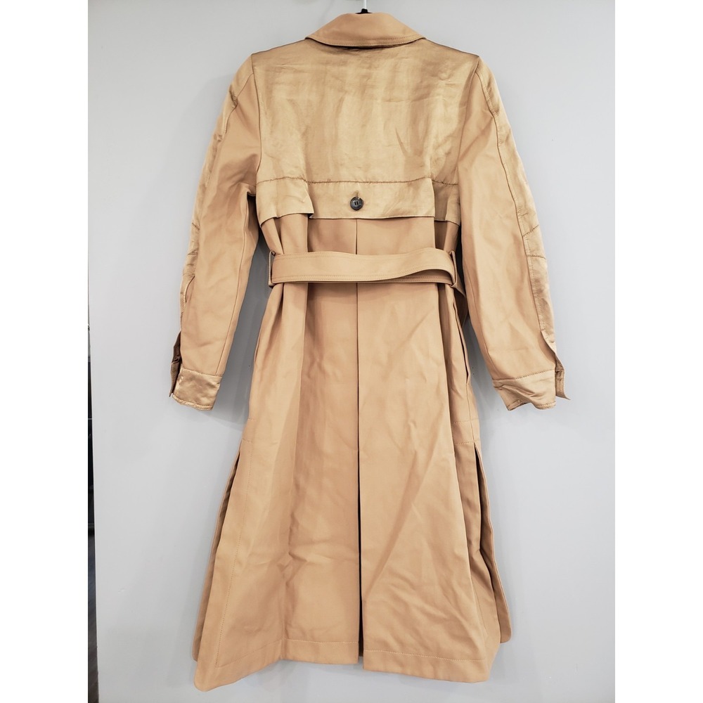 NEVER WORN! Size 2 - Kate‎ Spade New York Icon Trench Coat Camel Brown Tan Khaki - Picture 5 of 8